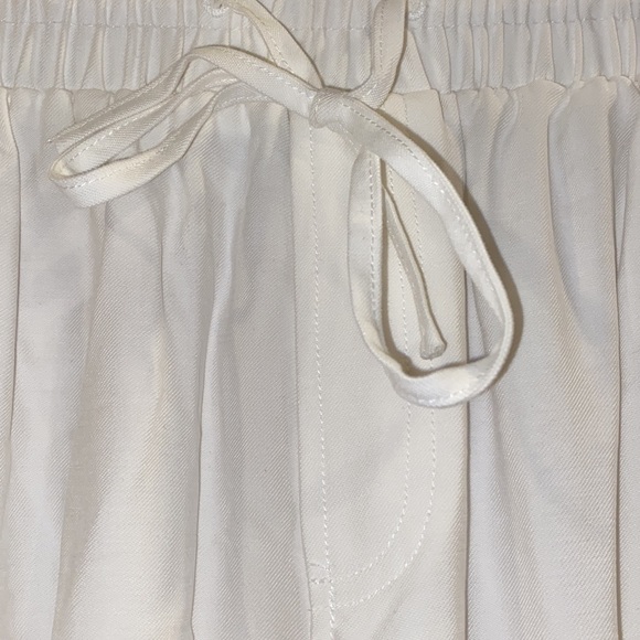 INC Womens Cargo High Rise Jogger Pants Ivory - Picture 4 of 8